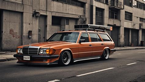 Toradh íomhá ar Modded 80s Mercedes