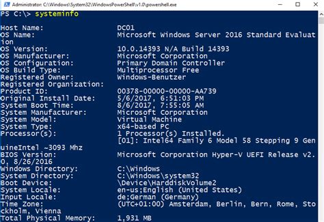 Image result for PowerShell Computer Info