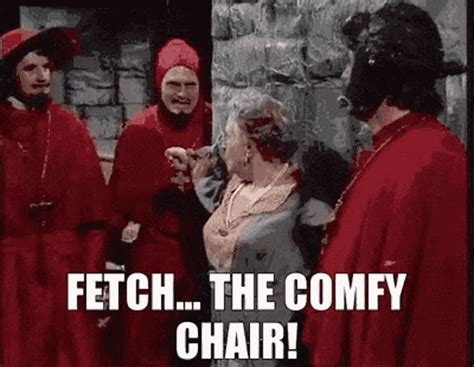 Monty Python Comfy Chair GIF に対する画像結果