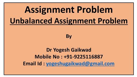 Image result for Example of Unbalanced Assignment Problem