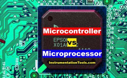 Image result for Difference Between Microcontroller Microprocessor