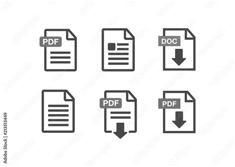 Image result for Adobe PDF Icon Vector