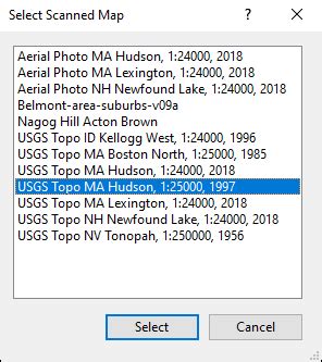 Toradh íomhá ar Scanned Map Java