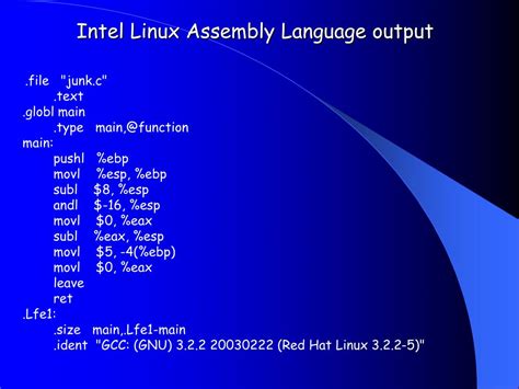 Image result for Linux Assembly Language