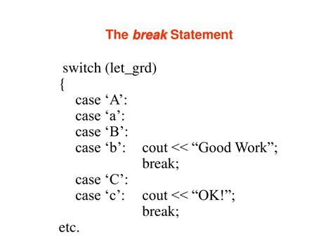 Toradh íomhá ar Switch/Case Pseudocode