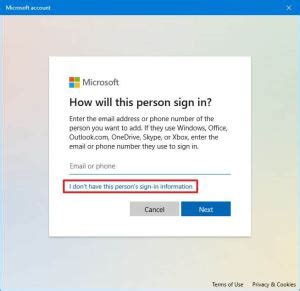 Image result for Creating a Local Account Windows 1.0