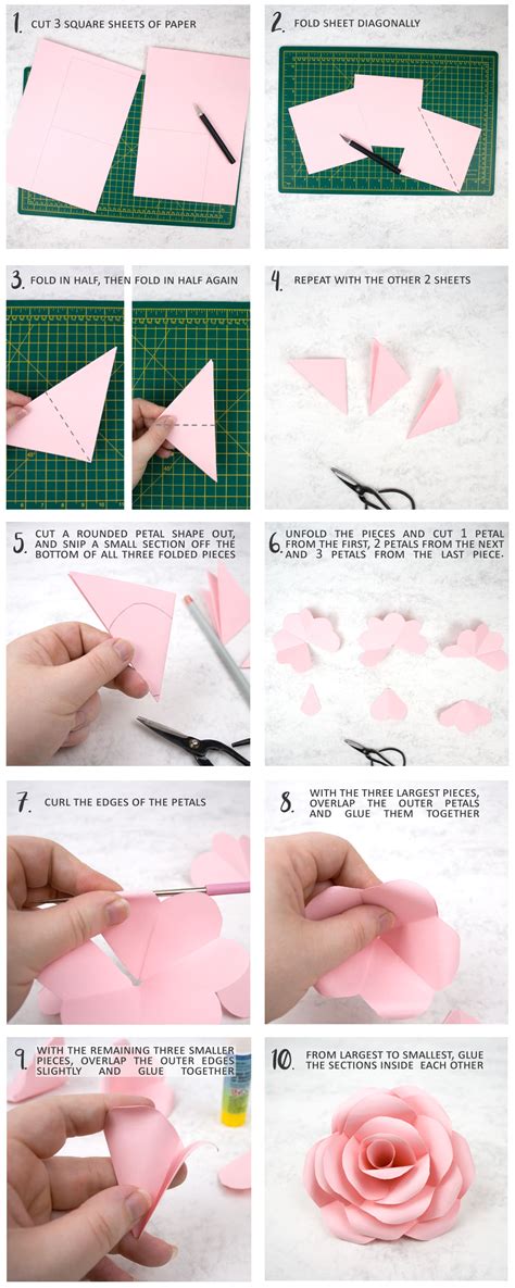 Image result for Making Paper Roses
