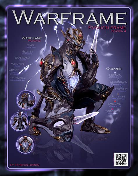 Image result for Warframe Wukong Prime Fashion Frame