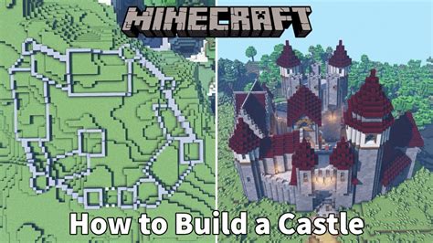 Image result for How to Build a Minecraft Castle Tutorial