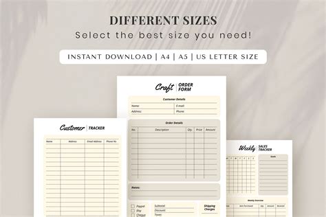 Craft Order Form and Quote に対する画像結果