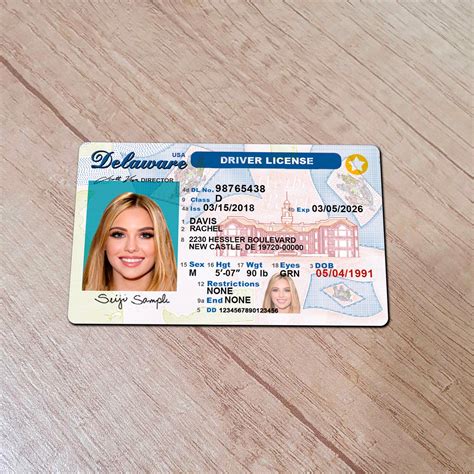 Image result for Delaware Driver License Sample
