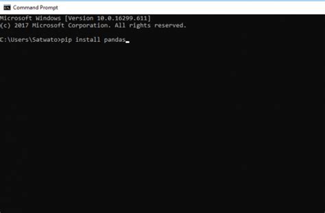 Image result for PIP Installl Panda Matplotlib in Cmd Windows
