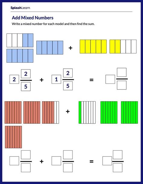 Add Mixed Numbers the Process కోసం చిత్ర ఫలితం
