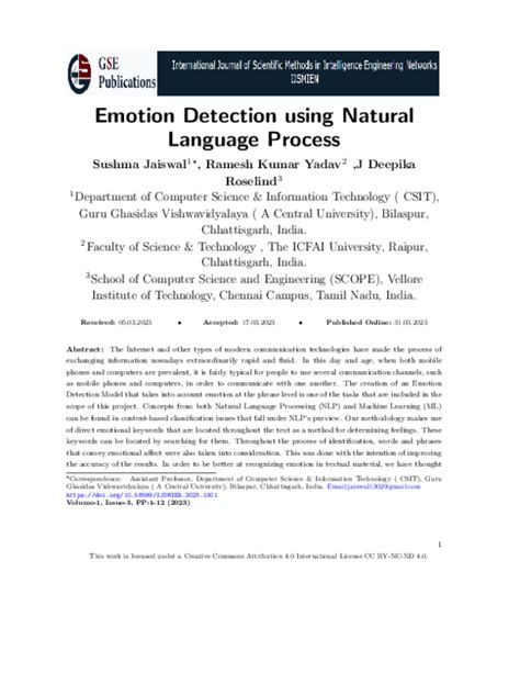 Toradh íomhá ar Emotion Detection Using Text First Page Image