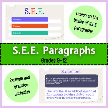 Image result for Ceeee Paragraph Examples