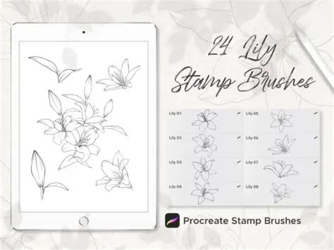 Image result for Lily Pad Procreate Brush
