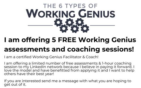 Working Genius Assessment Example എന്നതിനുള്ള ഇമേജ് ഫലം