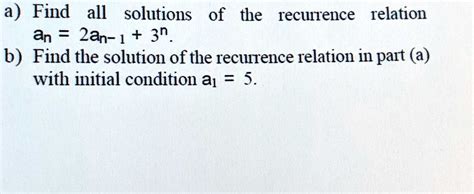 Toradh íomhá ar Finding Recurrence Relations