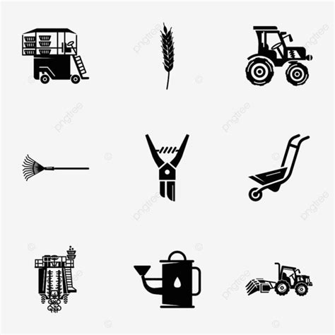 Toradh íomhá ar Farming Tools Icon with No Background