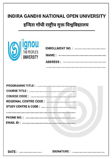 Toradh íomhá ar IGNOU Architecture Syllabus