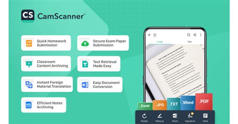 Image result for CamScanner Homepage