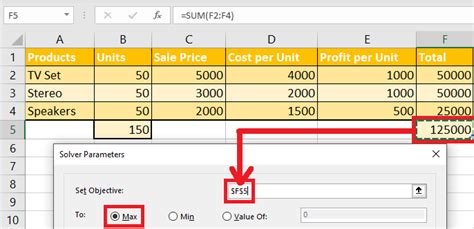 Toradh íomhá ar Solver Excel Symbol