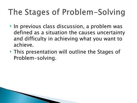 Toradh íomhá ar Problem Solving Method PPT