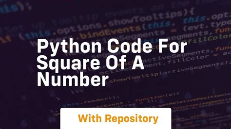 Image result for Code of Making Square in Python