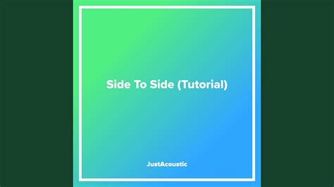 Side Tutorial に対する画像結果
