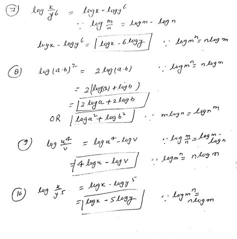 Image result for Condensing Log Rules