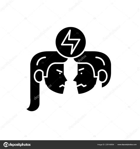 Icon or Symbol of Conflicting Ideas に対する画像結果