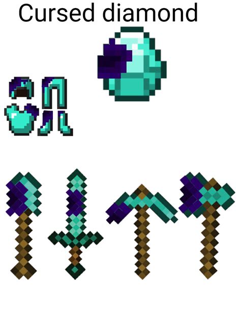 Image result for Cursed Item Minecraft