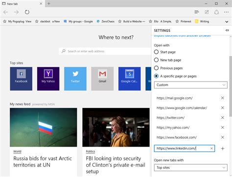 Image result for How to Open Previous Tabs in Microsoft Edge