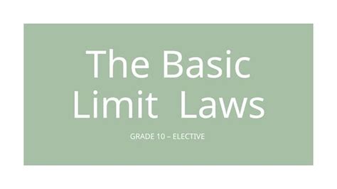 Image result for Limits Basic Calculus