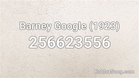 Image result for Barney Song Roblox ID