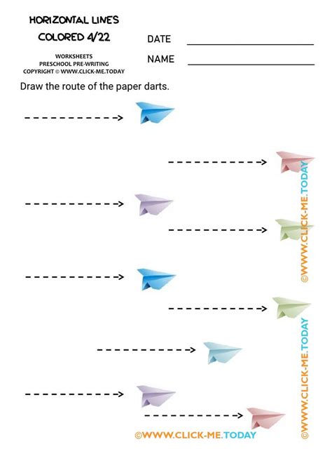 Image result for Horizontal Line Tracing Worksheets