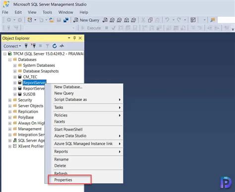SQL Full Recovery Model に対する画像結果