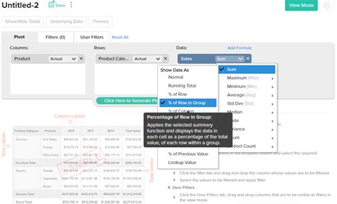 Image result for Excel Pivot Percentage of Another Column