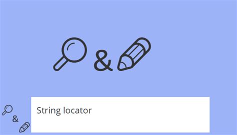 Image result for Locating String