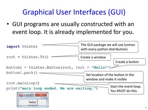 Image result for GUI Event Loop