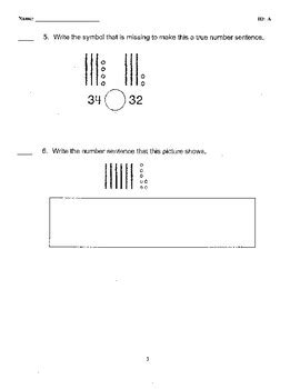 Image result for First Grade Place Value with Comparing Applications
