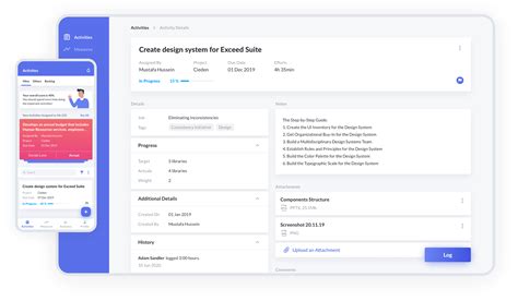 Image result for Task Details UI Design