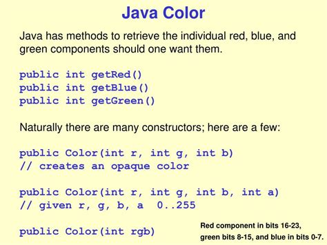 Java Color Colors に対する画像結果