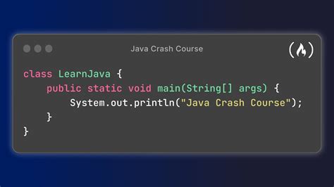 Java Crash Course に対する画像結果