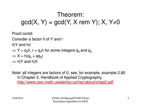 Image result for Euclidean Algorithm GCD Proof