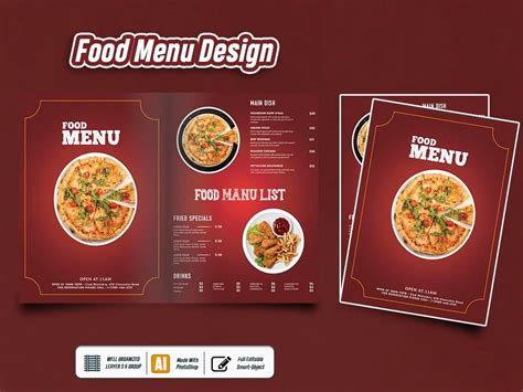 Professional Layout Design for Menu に対する画像結果