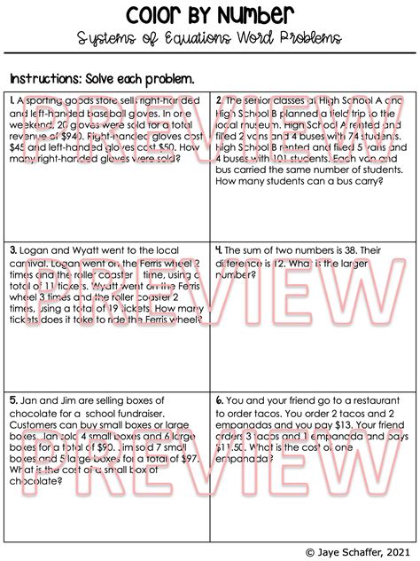 Image result for Writing Equations From Word Problems Worksheet