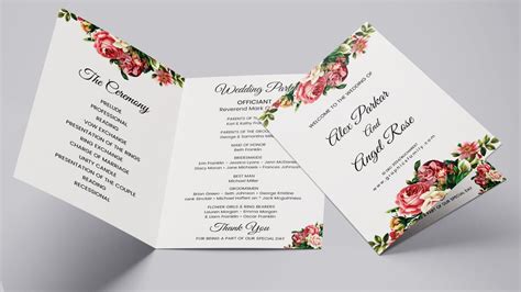 Image result for Wedding Programme Design
