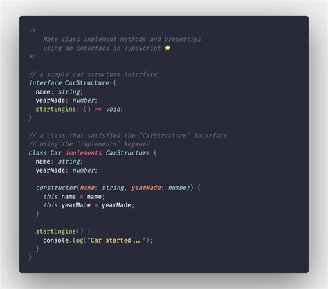 TypeScript Class Setup に対する画像結果