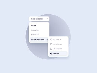 Image result for Nested Menu Design